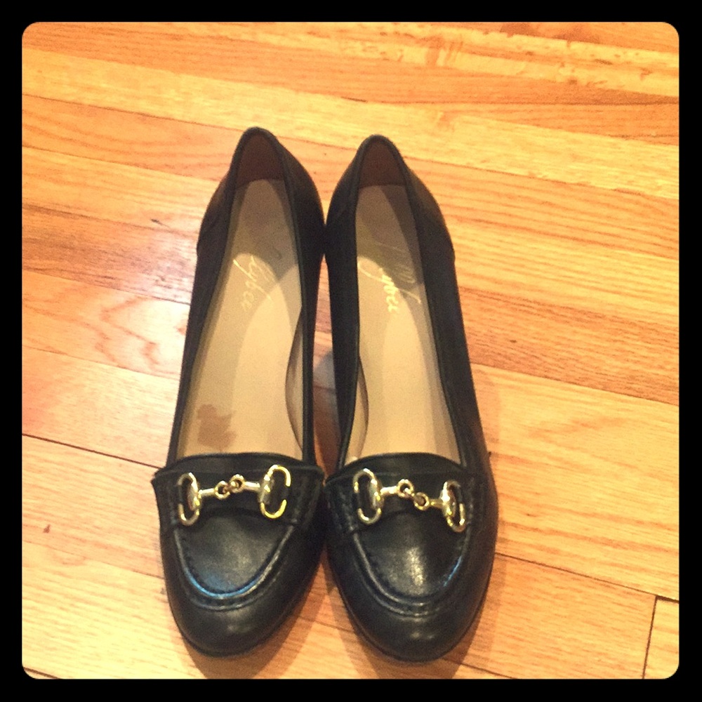 Lillybee black leather shoes